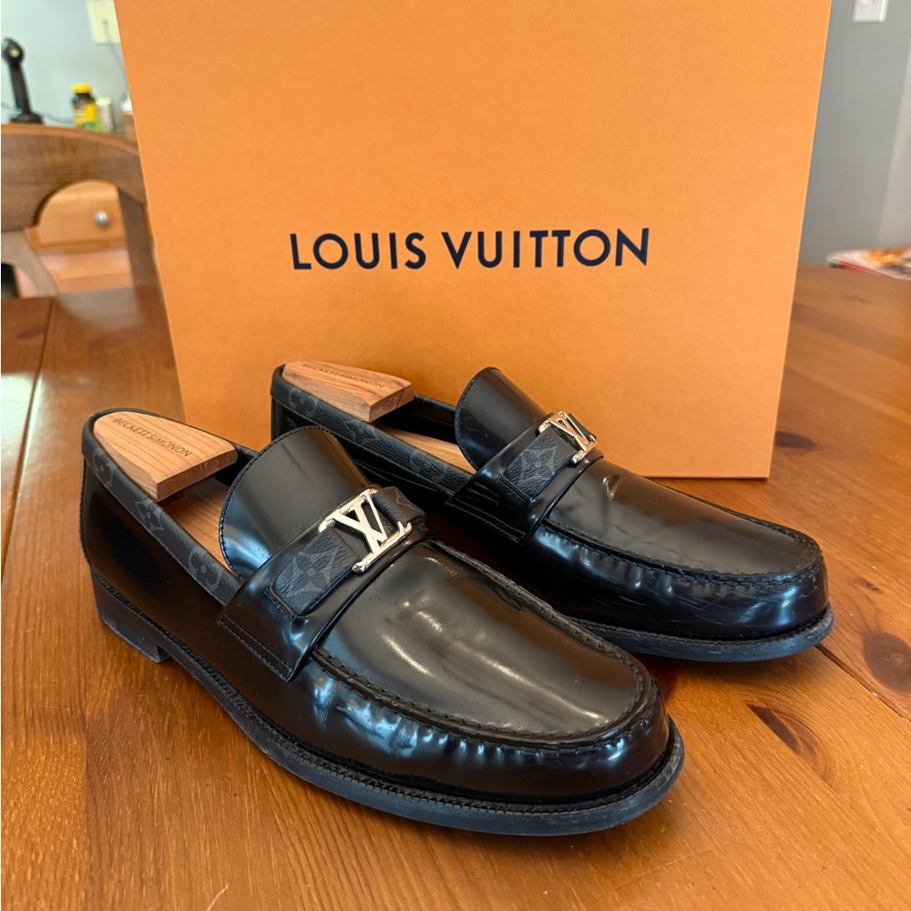 Louis Vuitton Black Men's Loafers